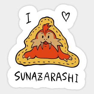 I Heart Sunazarashi Sticker